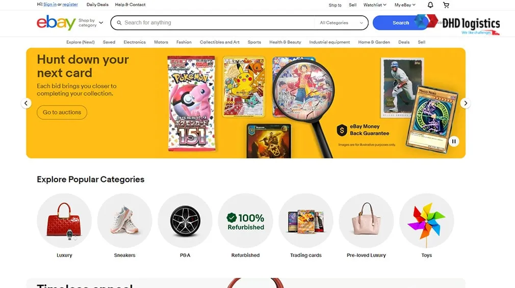 Ebay là mô hình gì?